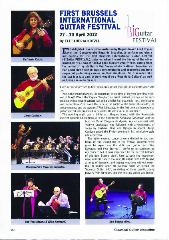 1st Brussels International page 1