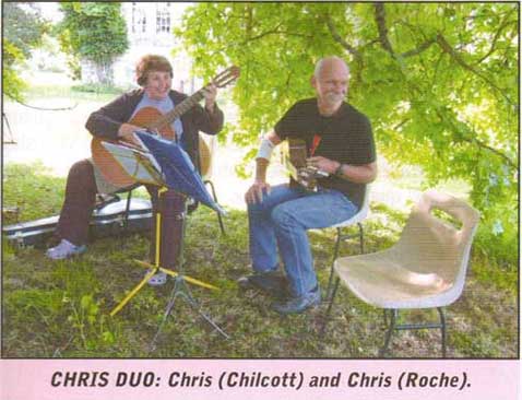 CHRIS DUO: Chris Chilcott and Chris Roche