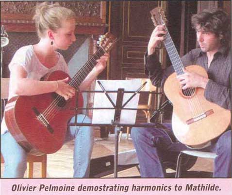 Olivier Pelmoine demonstrating harmonics